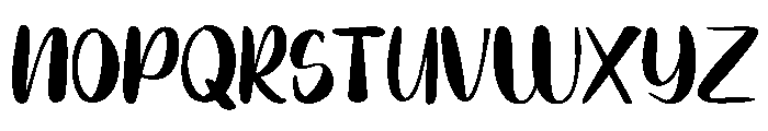 Daisy Girly Font UPPERCASE