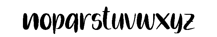 Daisy Girly Font LOWERCASE