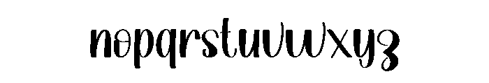 Daisy Market Font LOWERCASE