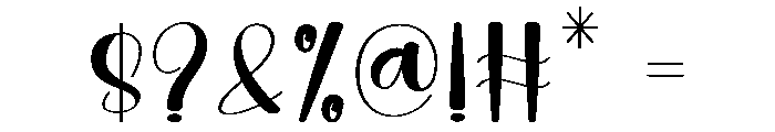Daisy Notebook Font OTHER CHARS