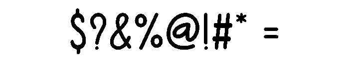 Daisy Paper Font OTHER CHARS