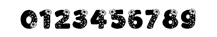Daisy Petal Font OTHER CHARS