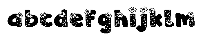 Daisy Petal FONT