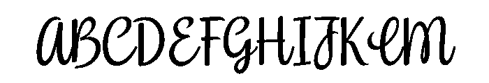 Daisy Stitch Font UPPERCASE