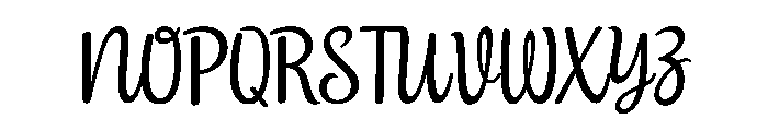 Daisy Stitch Font UPPERCASE