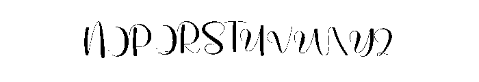 Daisy Sunlight Font UPPERCASE