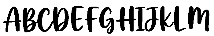 Daisy Willow Regular Font UPPERCASE