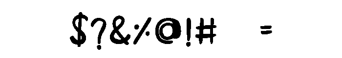 Daisy day line Font OTHER CHARS