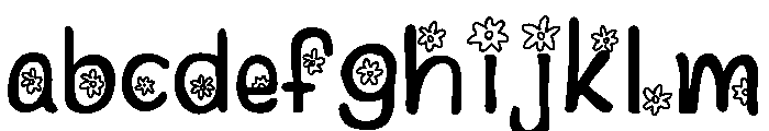 Daisy day line FONT