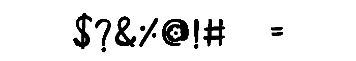 Daisy day Font OTHER CHARS