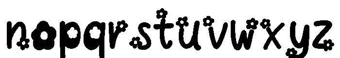 Daisy doodle Font LOWERCASE