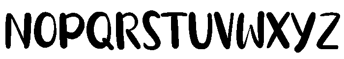 Daisy time Font UPPERCASE