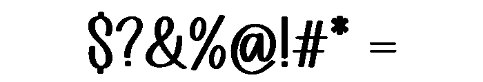 DaisyCalm Font OTHER CHARS