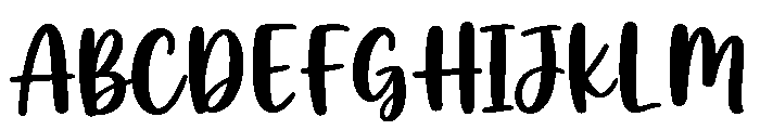 DaisyWillow-Regular Font UPPERCASE
