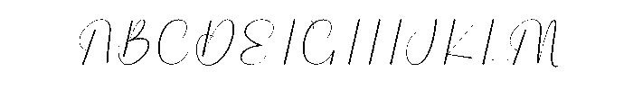 Daisyland Font UPPERCASE
