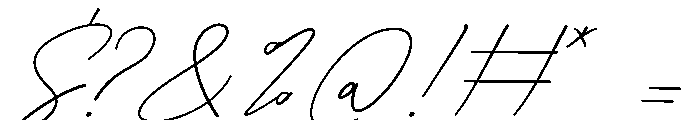 Dajestica Betamoora Font OTHER CHARS