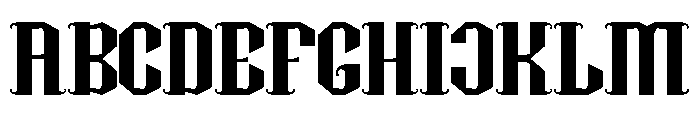 Dakoreh Font UPPERCASE