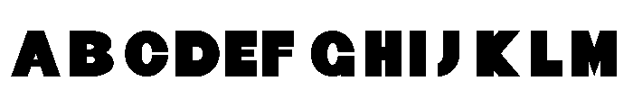 Dalberto Regular Font UPPERCASE