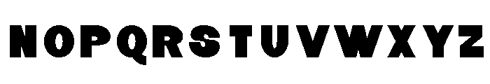 Dalberto Regular Font UPPERCASE