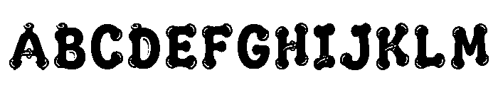 Dallas Regular Font UPPERCASE