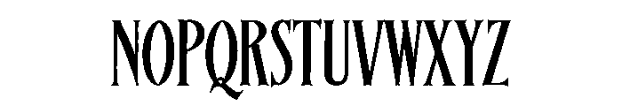 Dallen Antique Font UPPERCASE