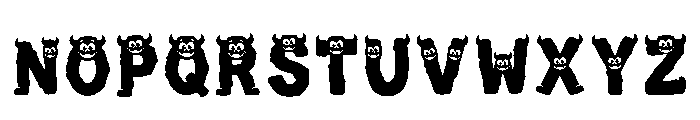 Daly Regular Font UPPERCASE