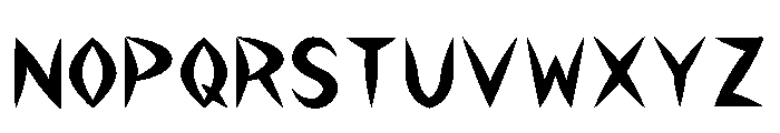 Damaris Regular Font LOWERCASE