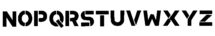 Damask Regular Font UPPERCASE
