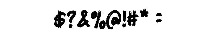Damble Font OTHER CHARS