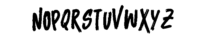Damble Font LOWERCASE