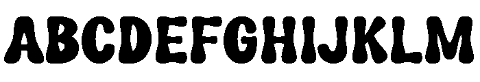 Dance Drama Font UPPERCASE