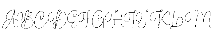 Dancing Beautyfully Font UPPERCASE