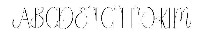 Dancing Birthday Font UPPERCASE