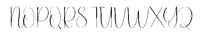 Dancing Birthday Font UPPERCASE