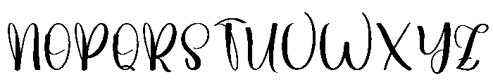 Dancing Indian Font UPPERCASE