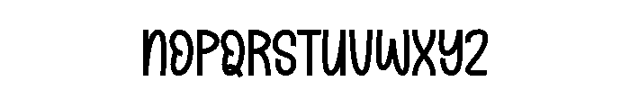 Dancing Remember Font UPPERCASE