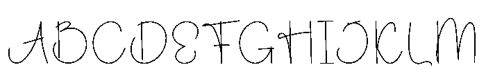 Dancing Valentine Font UPPERCASE