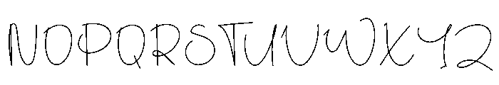 Dancing Valentine Font UPPERCASE