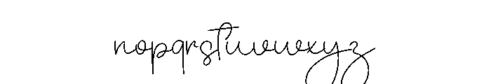 Dancing Valentine Font LOWERCASE