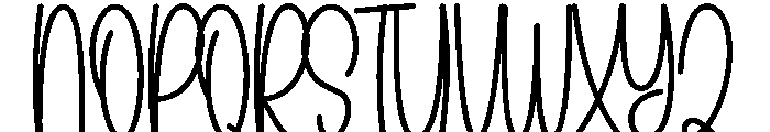 Dandelion Holiday Font UPPERCASE
