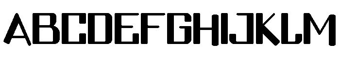 Dandelion Retro Regular Font UPPERCASE