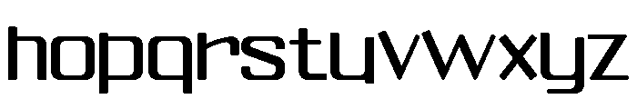 Dandelion Retro Regular Font LOWERCASE