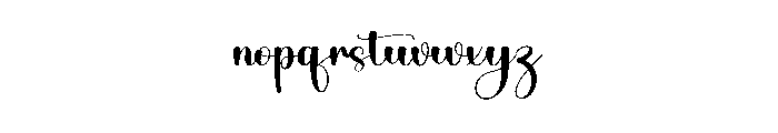 Dandelion1 Font LOWERCASE