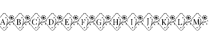 DandelionFloralMonogramSuse-R FONT