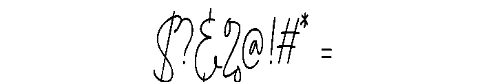 Dandelions-Regular Font OTHER CHARS