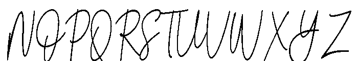 Dandelions-Regular Font UPPERCASE