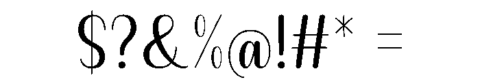 Danding Font OTHER CHARS