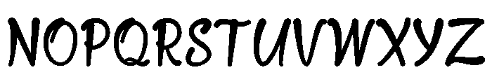 Dandy Lines Regular Font UPPERCASE