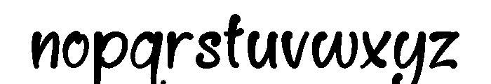 Dandy Lines Regular Font LOWERCASE