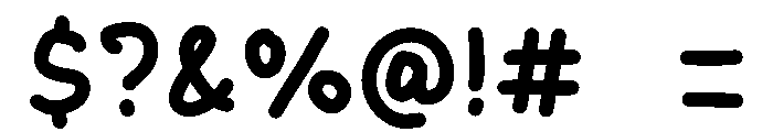Dane Font OTHER CHARS
